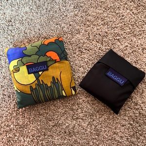 Two Baggu Reusable Bags 🦖🕷
